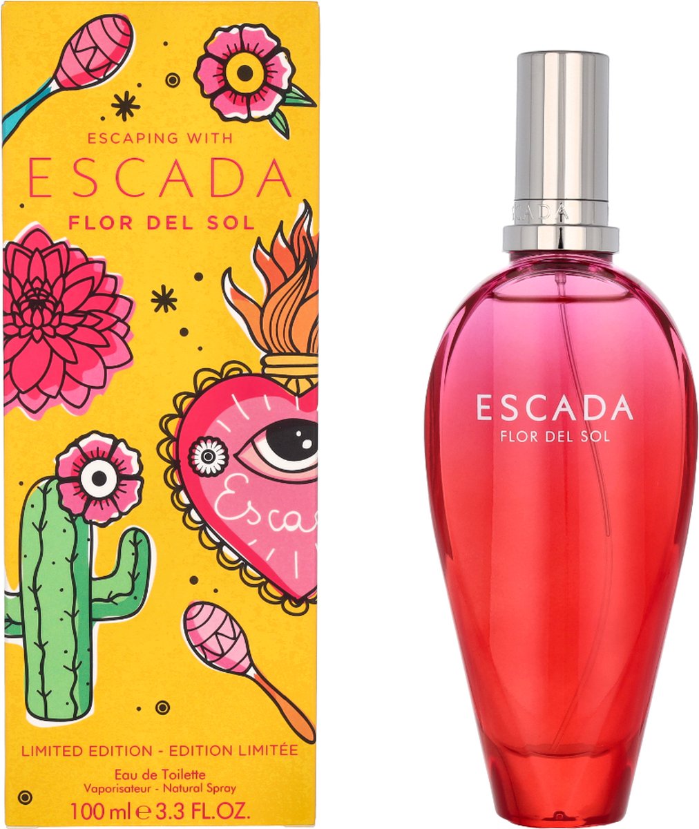 Escada Flor Del Sol - 100 ml - eau de toilette spray - women's perfume