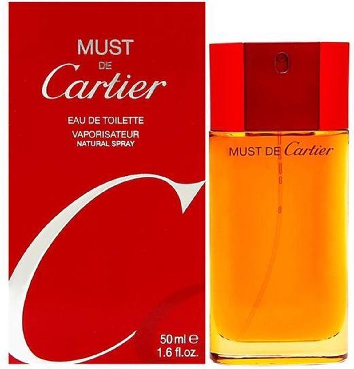 Cartier Must – 100ml EDT-spray – Damesparfum