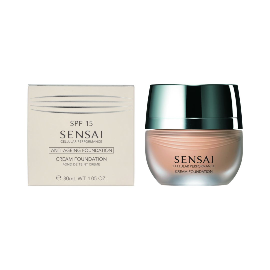 SENSAI CP Cream Foundation 30 ml – CF23 Almond Beige – Dames