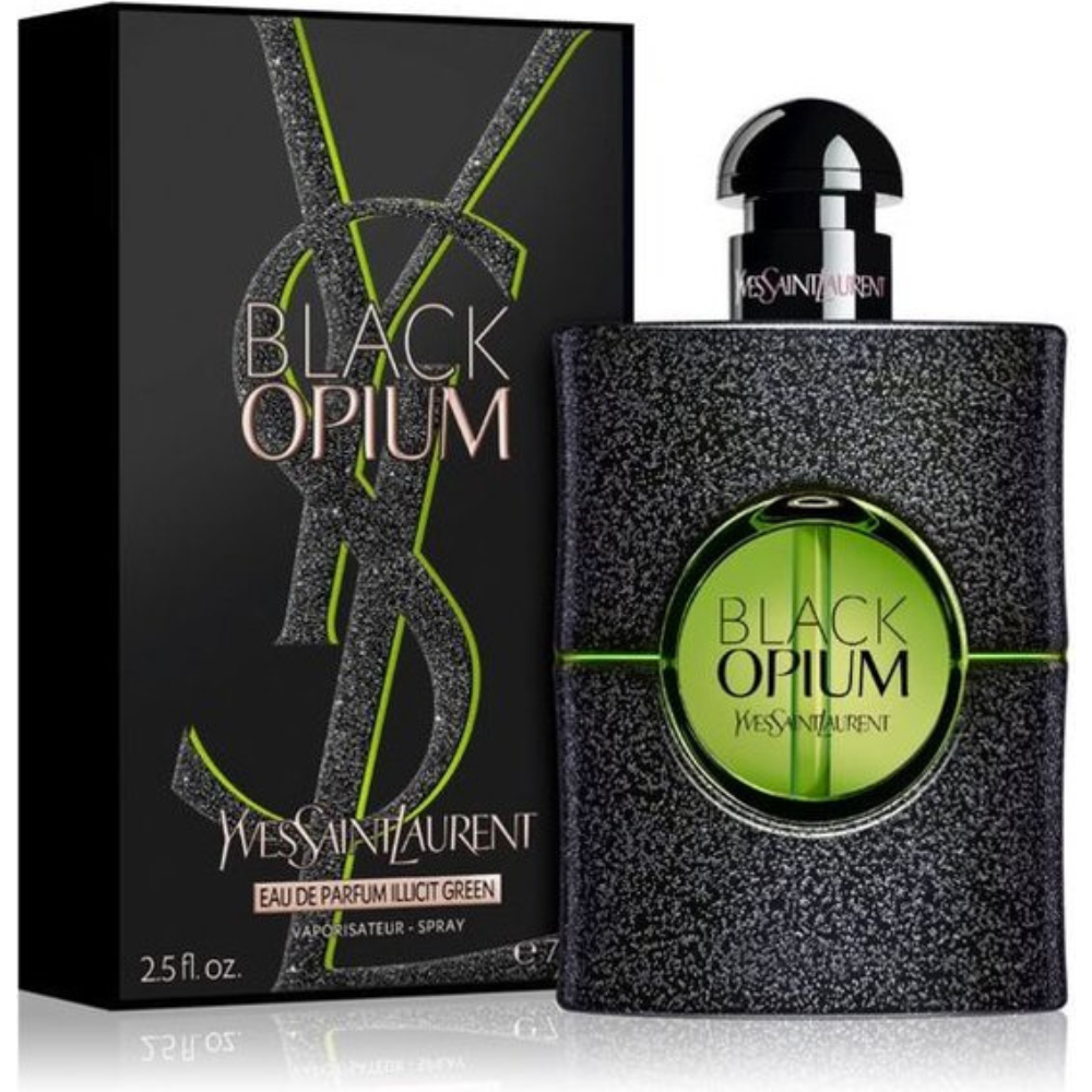 YSL Black Opium Illicit Green 75ml - Eau de Parfum - Damesparfum