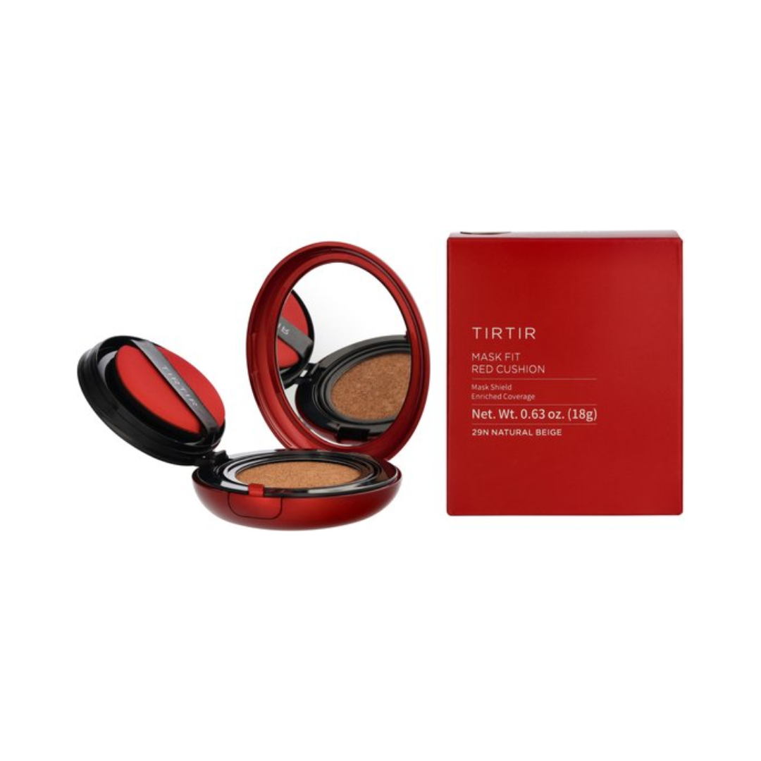 TIRTIR Mask Fit Red Cushion Foundation 18 g – SPF40 – 29N Natural Beige – Dames