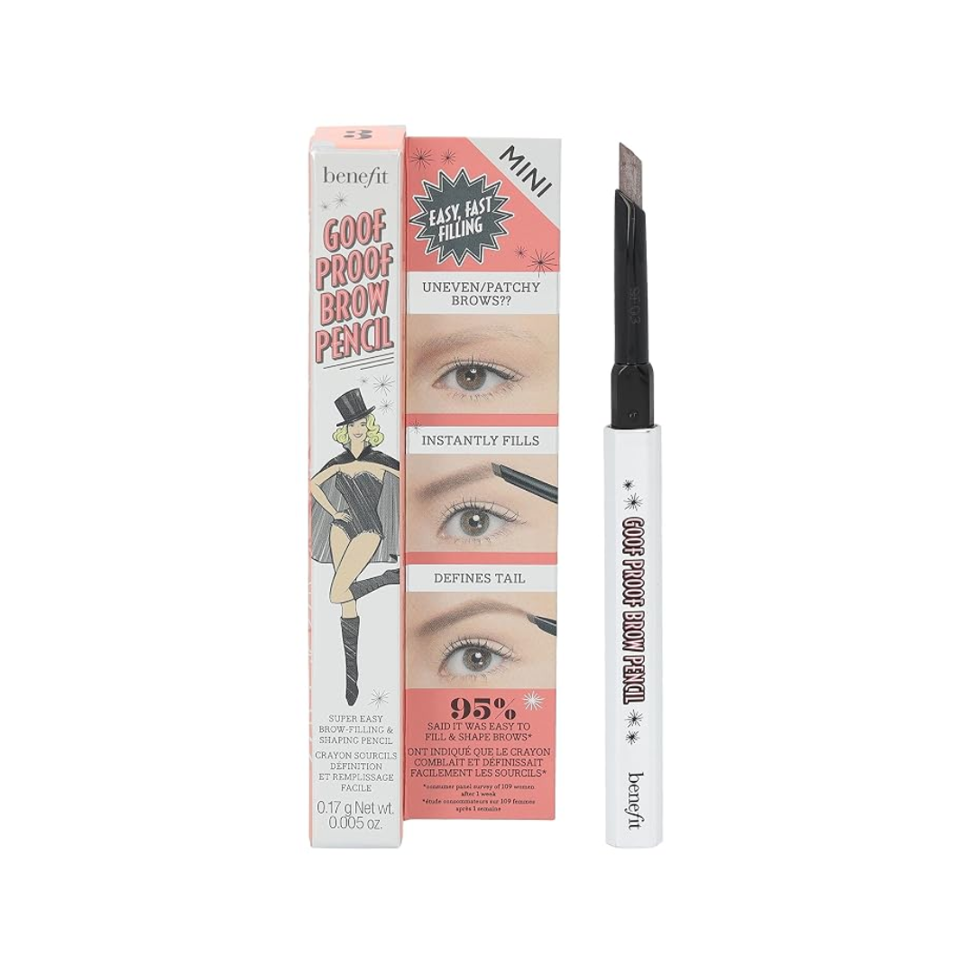 Benefit Goof Proof Brow Pencil Mini 0,17 g – 03 Warm Light Brown – Dames