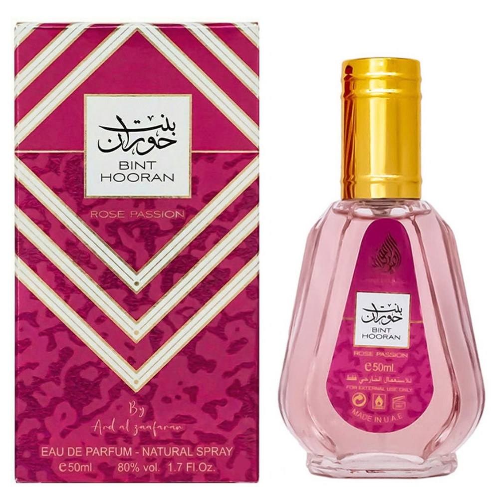 Ard Al Zaafaran Bint Hooran Rose Passion 50ml - Eau de Parfum - Damesparfum