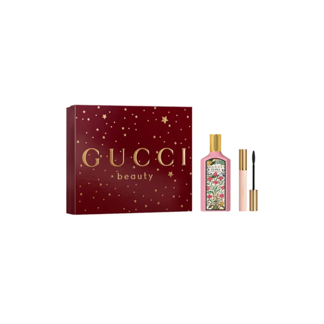 Gucci Flora Gorgeous Gardenia – 100ml EDP-spray + 7,5ml Mascara – Geschenkset – Damesparfum