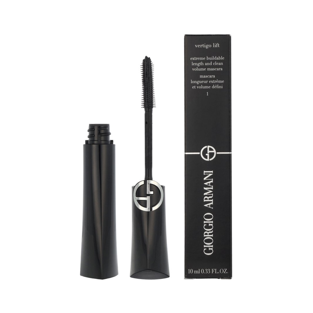 Giorgio Armani Vertigo Lift Mascara 10 ml – Extreme Length – Obsidian Black 1 – Dames