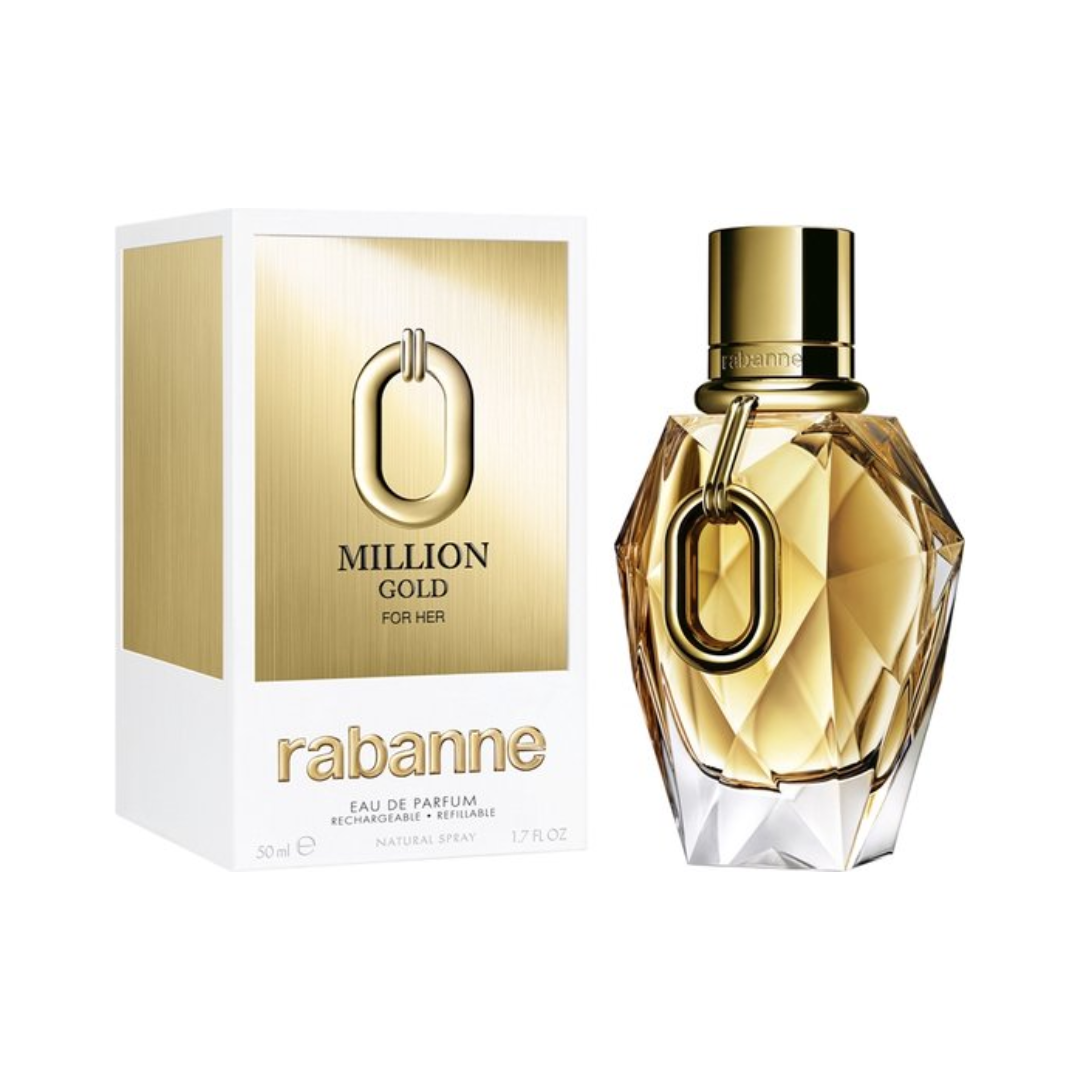 Paco Rabanne Million Gold For Her – 50ml EDP-spray – Damesparfum