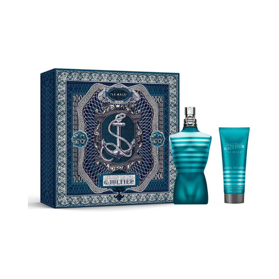 Jean Paul Gaultier Le Male Geschenkset – 125ml EDT-spray – Herenparfumset