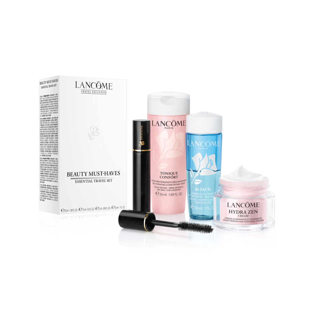 Lancôme Hydra Zen Geschenkset 97 ml – Tonique + Remover + Cream SPF15 + Mascara This is 79 characters.