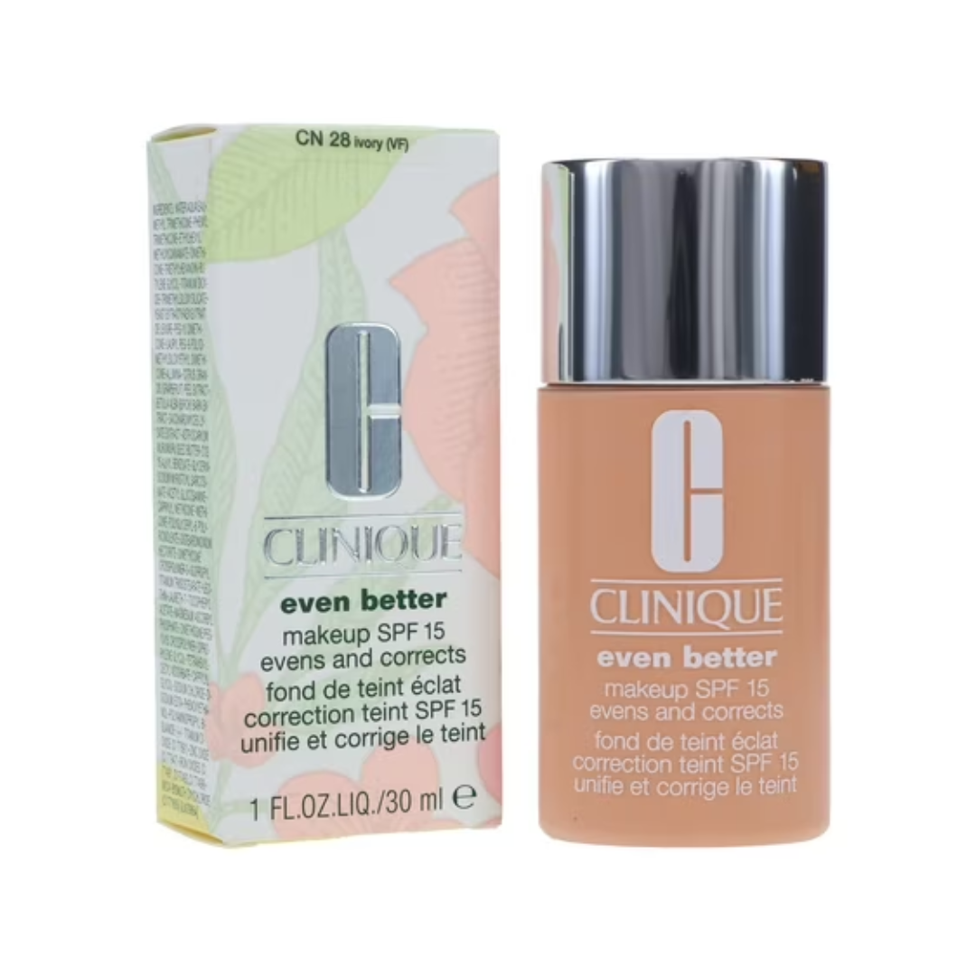 Clinique Even Better Makeup Foundation 30 ml – SPF15 – CN 28 Ivory – Dames