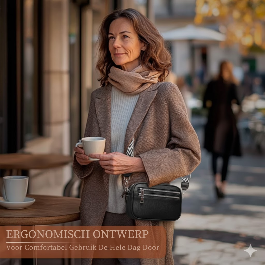 Lina | Luxe en Functionele Schoudertas