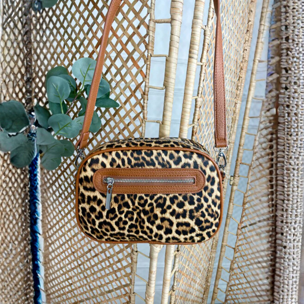 Lina | Trendy Tas Luipaardprint