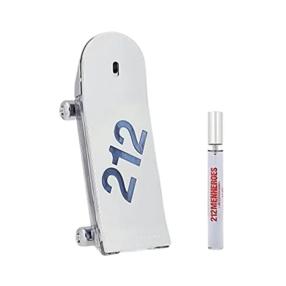 Carolina Herrera 212 Men Heroes – 90ml EDT-spray + 10ml EDT-spray – Herenparfum