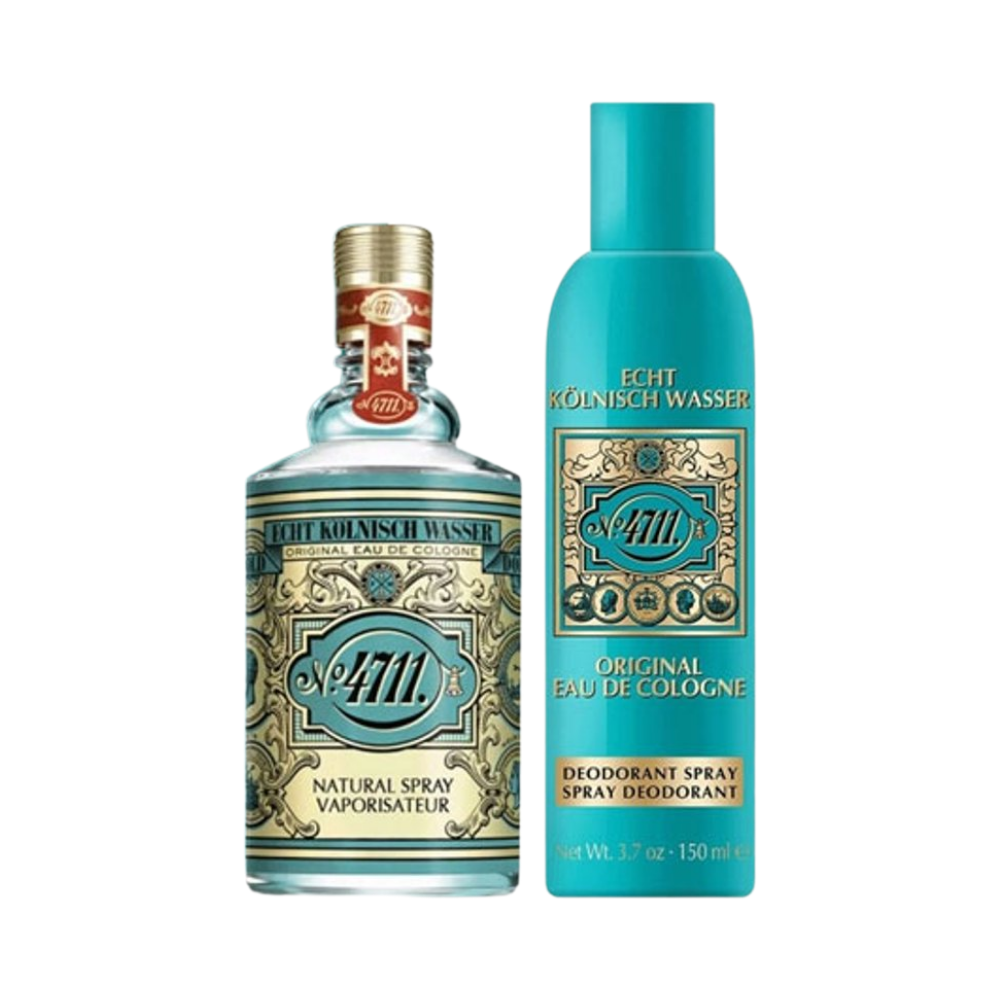 Muelhens 4711 Original – 100ml EDC-spray + 150ml Deodorant Spray – Unisex parfum