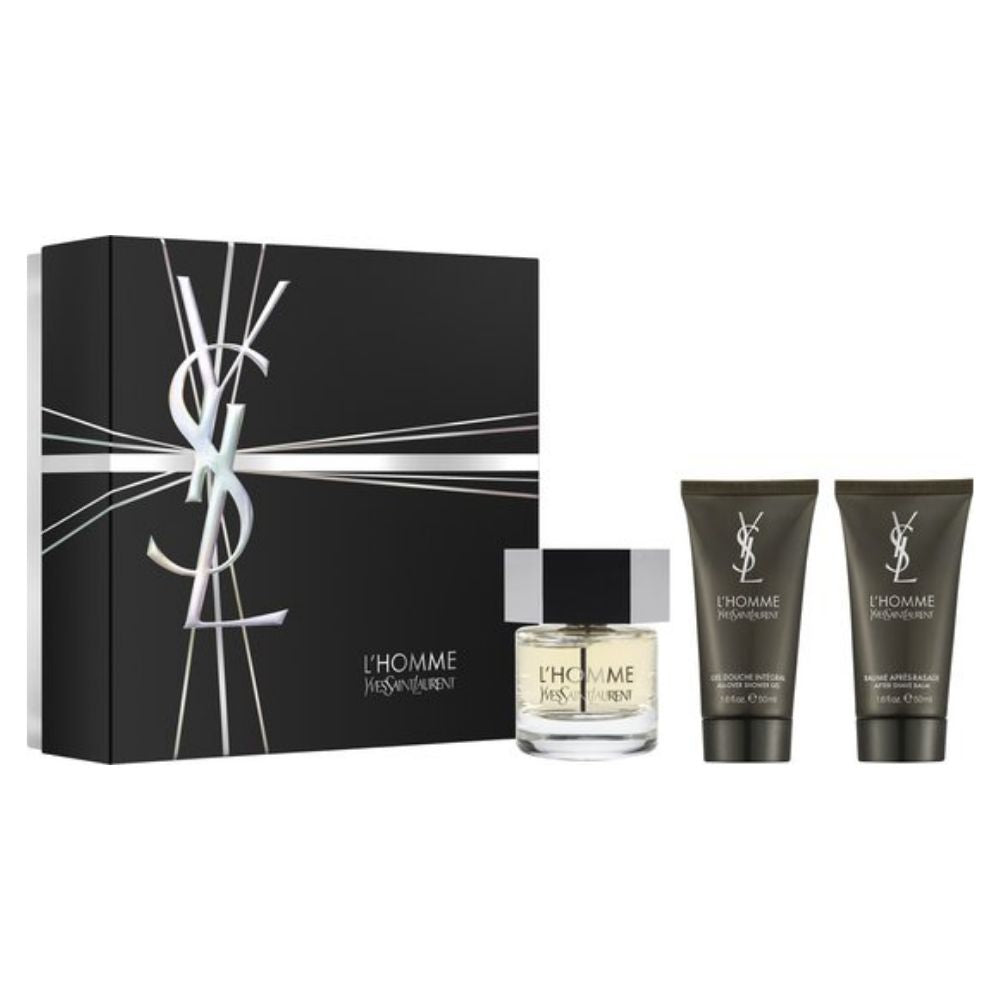 Yves Saint Laurent L'Homme Cadeauset – 60ml Eau De Toilette + 50ml Douchegel + 50ml Aftershavebalsem
