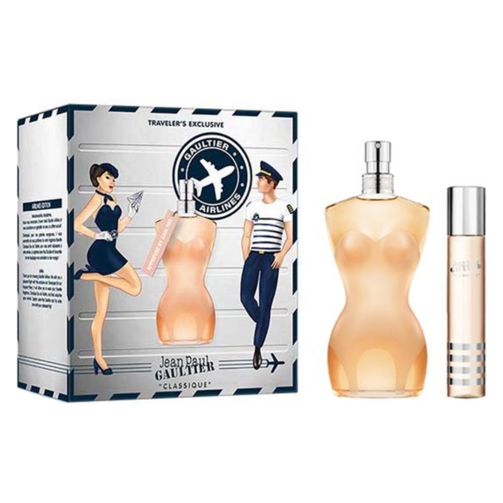Jean Paul Gaultier Classique Cadeauset – 100ml Eau De Toilette + 20ml Eau De Toilette