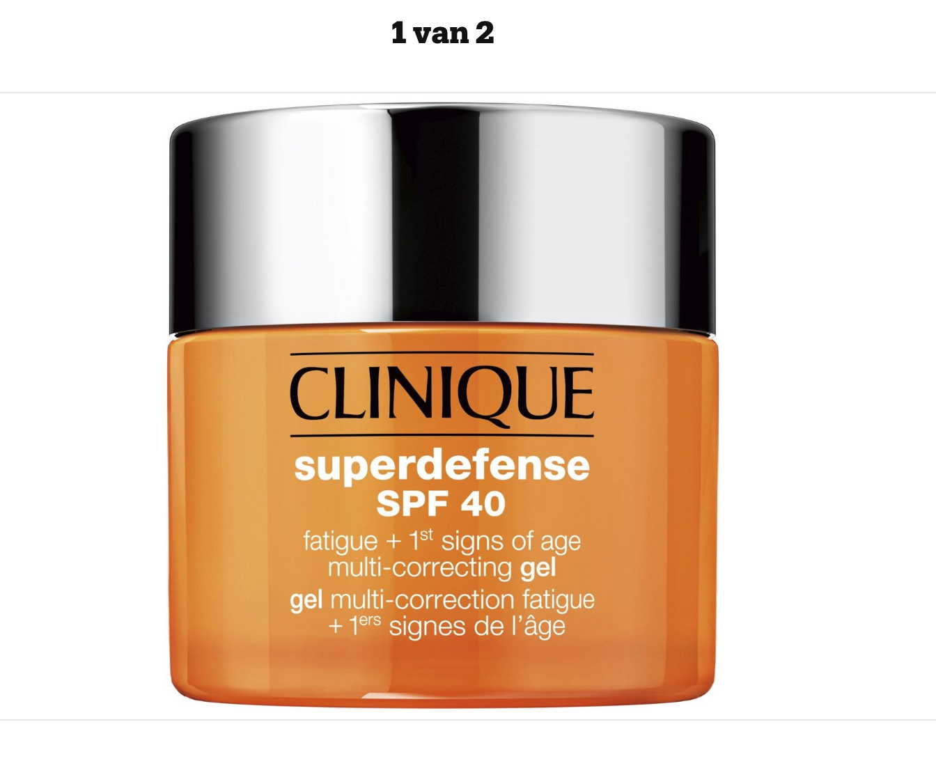 Clinique Superdefense SPF 40 Multi-Correcting Cream - Dagcrème