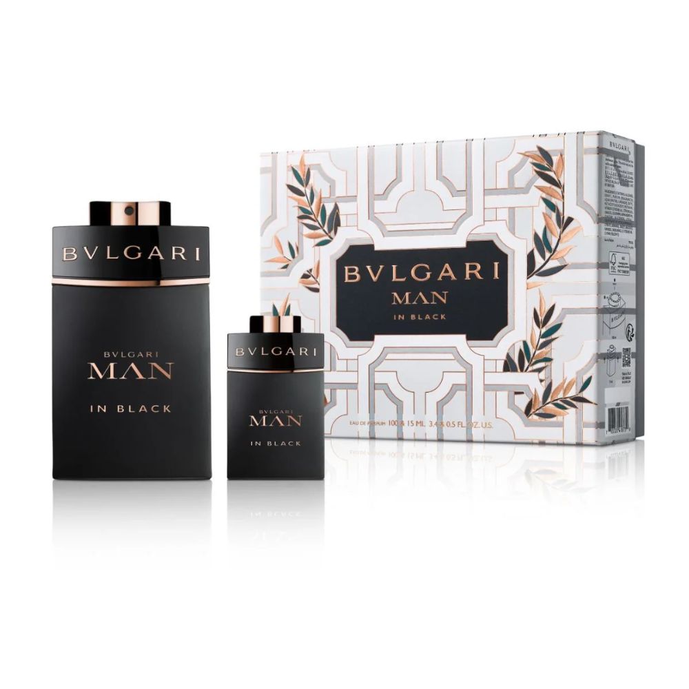 Bvlgari Man In Black 100ml + 15ml EDP - Geschenkset