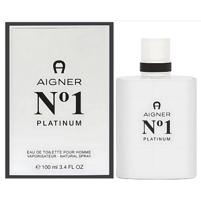 Aigner Nø1 Platinum pour Homme 100 ml - Eau de Toilette