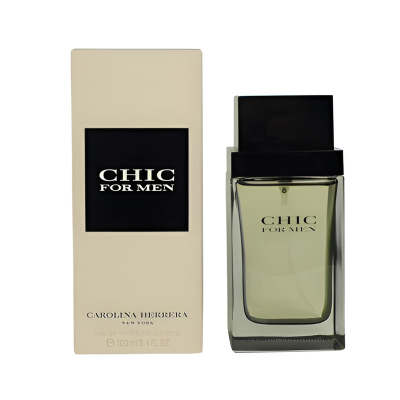 Carolina Herrera Chic 100 ml - Eau de Toilette - For Men
