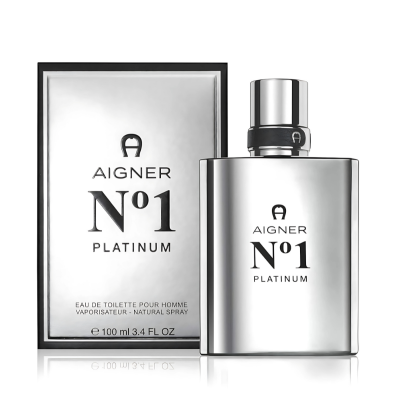 Aigner Nø1 Platinum pour Homme - 100 ml - Eau de toilette spray - Herenparfum