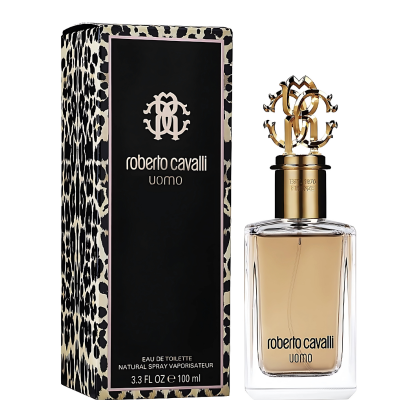 Roberto Cavalli Uomo - 100 ml - eau de toilette spray - men's perfume