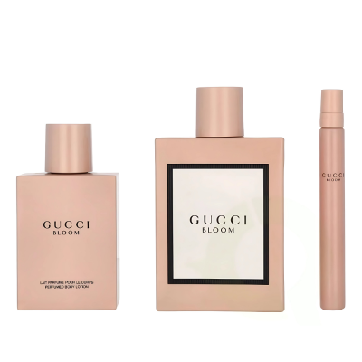 Gucci Bloom Eau De Parfum 100ml + Eau De Parfum Mini 10ml + Body Lotion 100ml