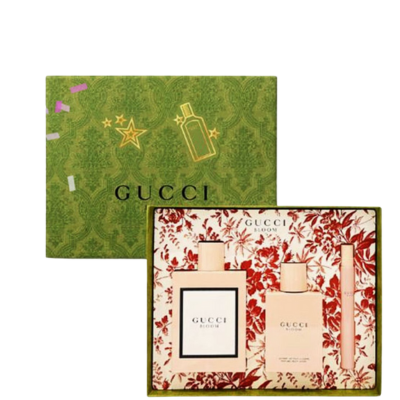 Gucci Bloom Eau De Parfum 100ml + Eau De Parfum Mini 10ml + Body Lotion 100ml