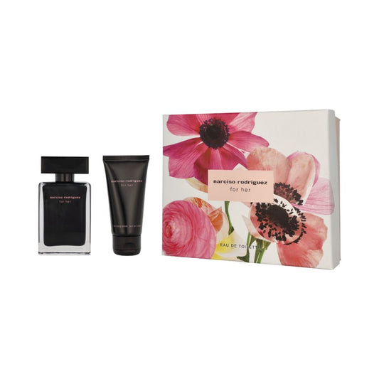 Narciso Rodriguez For Her – 50ml EDT-spray + 50ml Bodylotion – Damesparfum