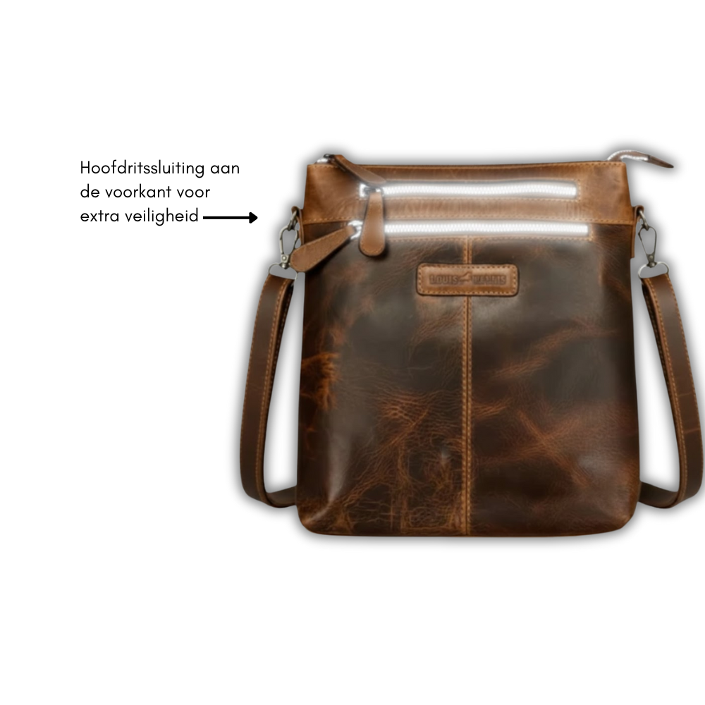 Louis Wallis | Volnerf Leer Crossbodytas – Robuust & Tijdloos