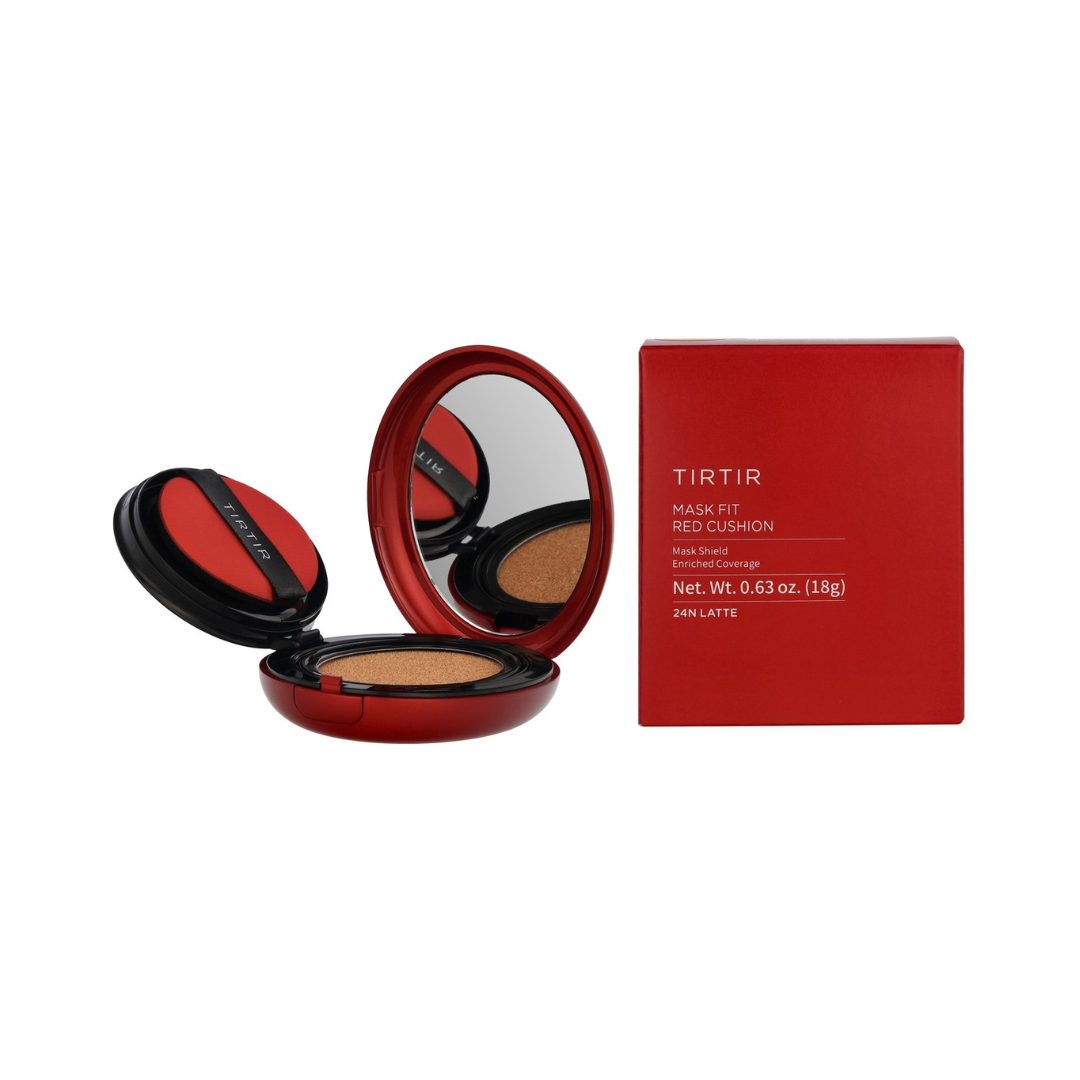TIRTIR Mask Fit Red Cushion Foundation 18 g – SPF40 – 24N Latte – Dames