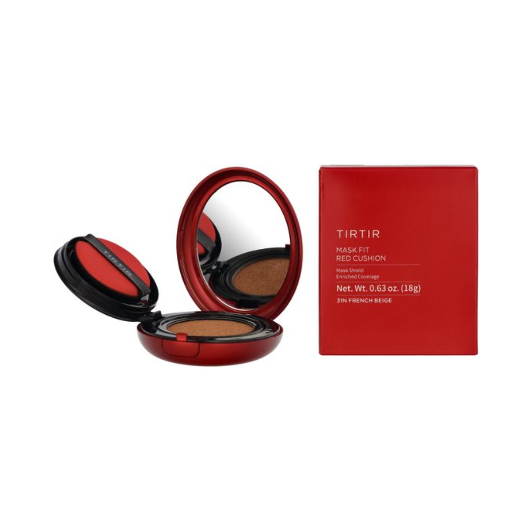 TIRTIR Mask Fit Red Cushion Foundation 18 g – SPF40 – 31N French Beige – Dames