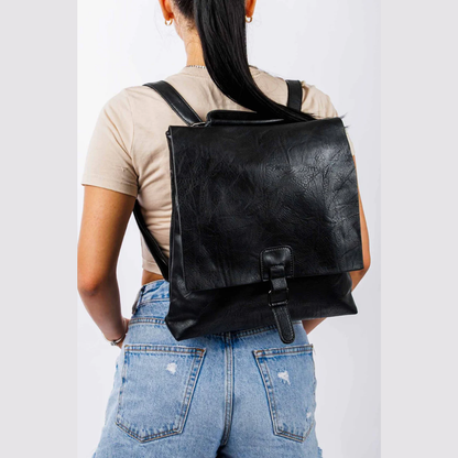 Lina | Functioneel Rugzak met Klepsluiting | Laatste Dag 80% Korting