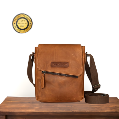 Louis Wallis | Volnerf Leer Messengertas – Comfortabel Onderweg