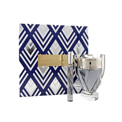 Paco Rabanne Invictus – 100ml EDT-spray + 10ml EDT-spray – Herenparfum Geschenkset