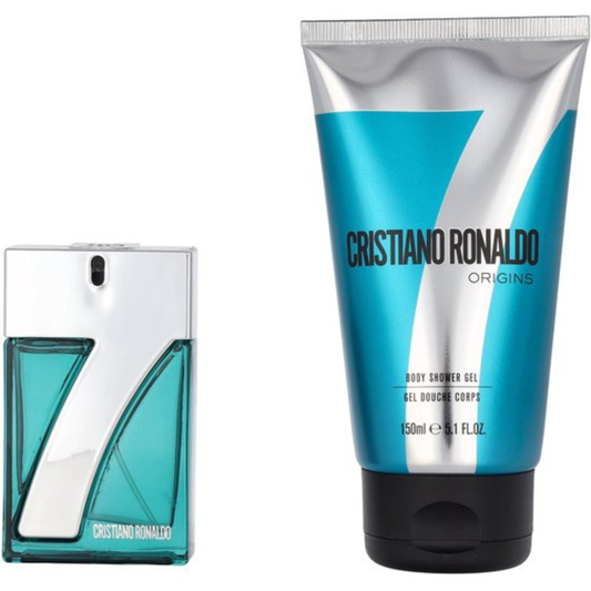Cristiano Ronaldo CR7 Origins – Geschenkset – 30ml EDT-spray + 150ml Douchegel – Herenparfum