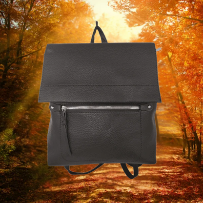 Mila | Functioneel Rugzak met Klepsluiting | Laatste Dag 80% Korting