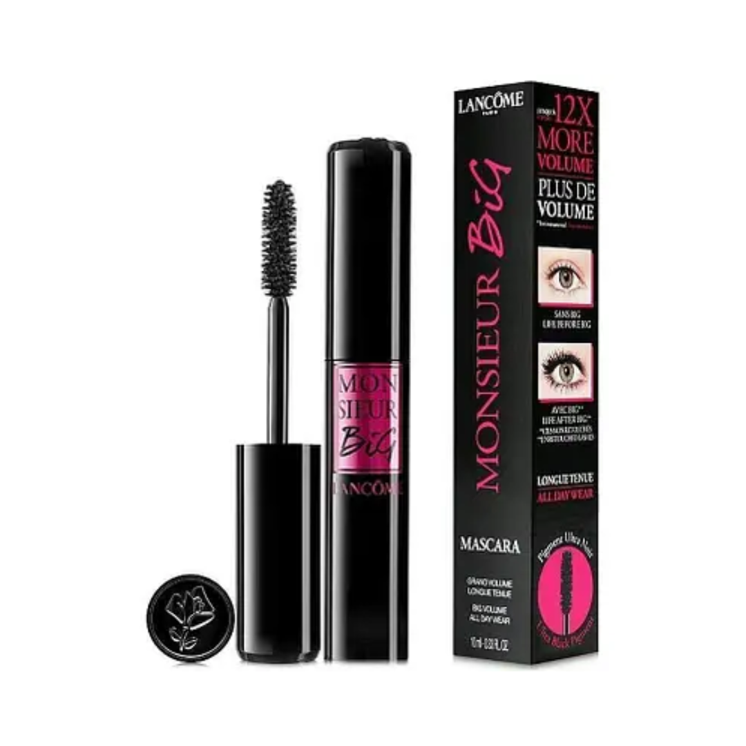 Lancôme Monsieur Big Mascara 10 ml – Intense Volume – 01 Noir – Dames
