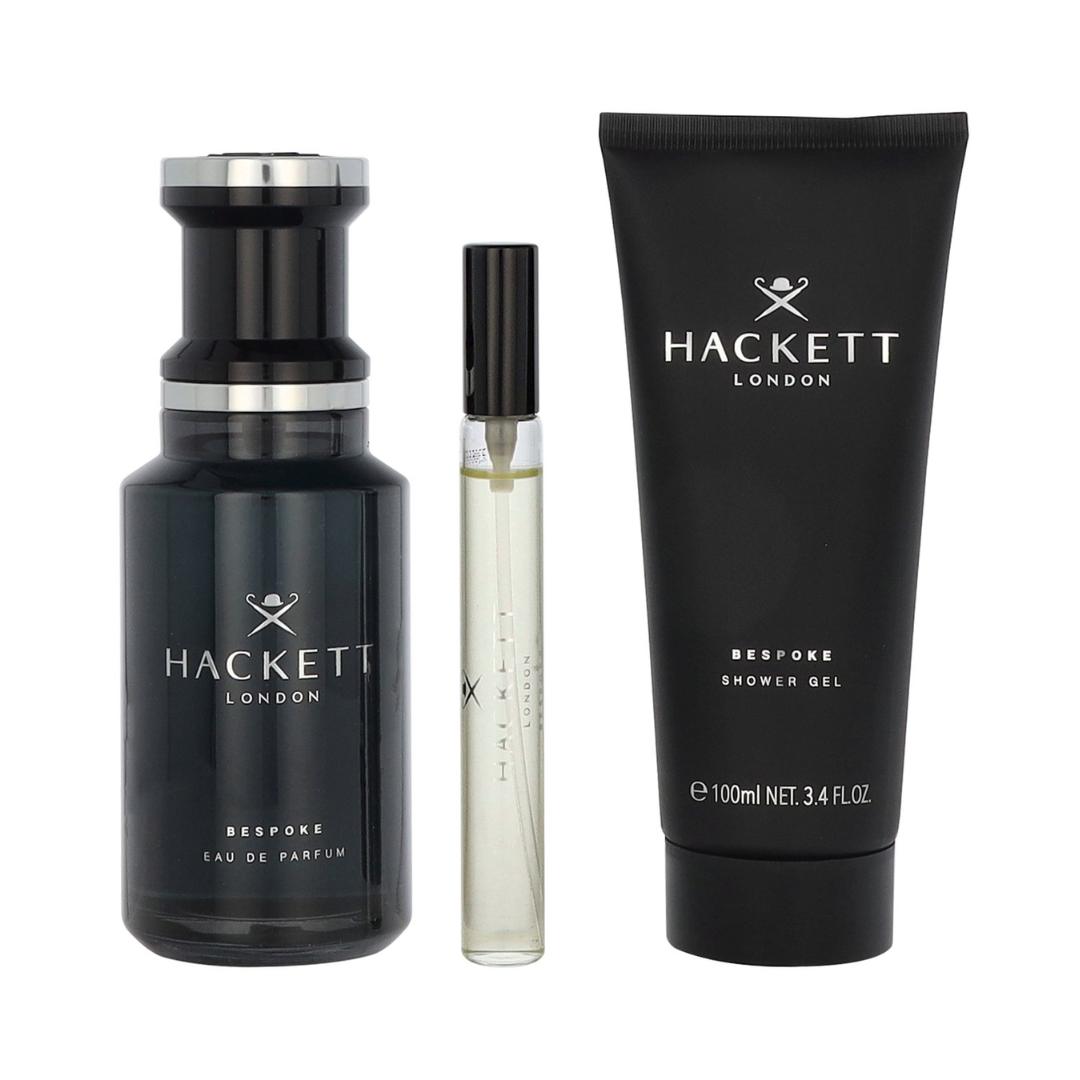 Hackett Bespoke – 100ml EDP-spray + 100ml Showergel + 10ml Travel Spray – Herenparfum