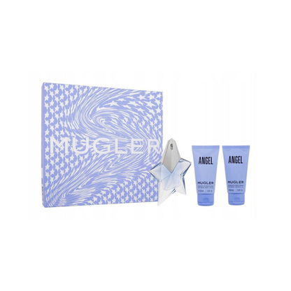 Thierry Mugler Angel Geschenkset – 24ml EDP-spray + 50ml Bodylotion + 50ml Douchegel – Damesparfum