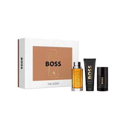 Hugo Boss The Scent – Geschenkset – 100ml EDT + 100ml Douchegel + 75ml Deodorantstick – Herenparfum
