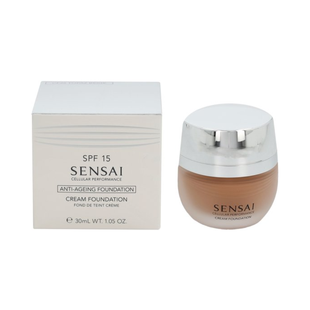 SENSAI CP Cream Foundation 30 ml – CF25 Topaz Beige – Dames