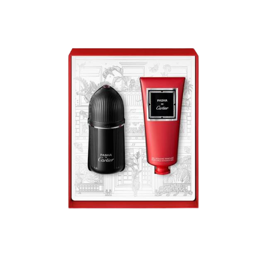 Cartier Pasha Edition Noire – Geschenkset – 100ml EDT + 100ml Showergel – Herenparfum