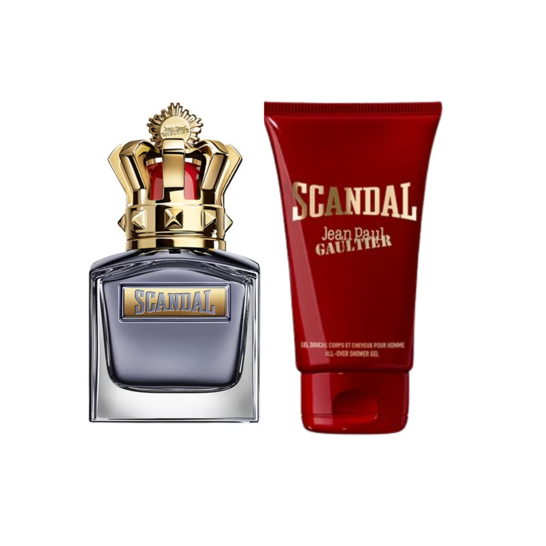 Jean Paul Gaultier Scandal Pour Homme 100ml + 75ml Douchegel - Eau de Toilette - Herenparfum Set
