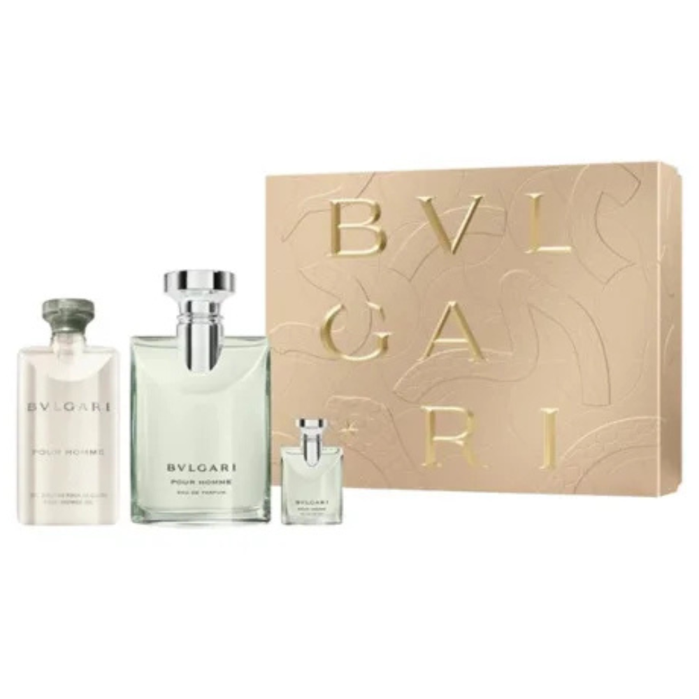 Bulgari Pour Homme 100ml + 5ml Eau de Parfum + 75ml Douchegel - Herenparfum