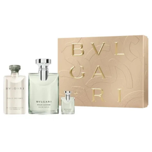 Bulgari Pour Homme 100ml + 5ml Eau de Parfum + 75ml Douchegel - Herenparfum