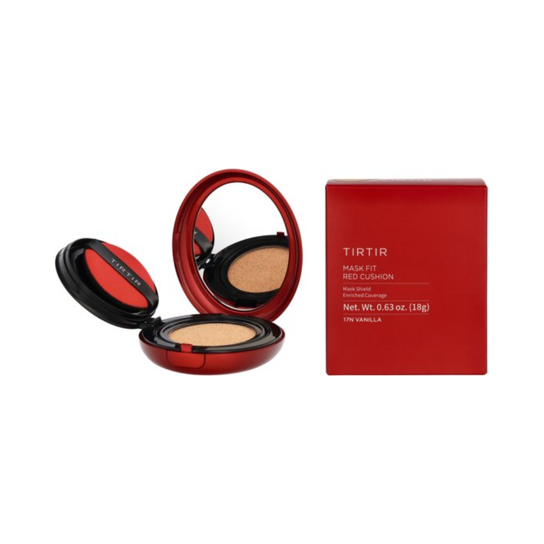 TIRTIR Mask Fit Red Cushion Foundation 18 g – SPF40 – 17N Vanilla – Dames