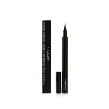 MAC Brushstroke 24-Hour Eyeliner 0,67 g – Brush Black – Dames