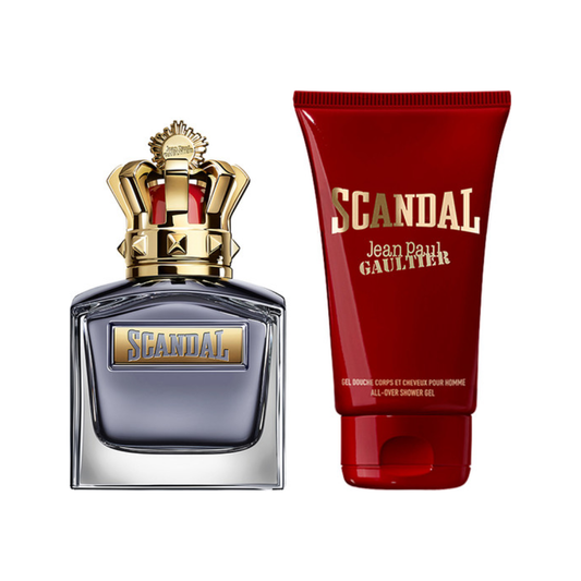 Jean Paul Gaultier Scandal Pour Homme Geschenkset – 100ml EDT-spray + 75ml Douchegel – Herenparfum