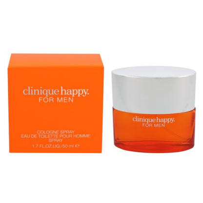 Clinique Happy for Men Cologne Spray 50ml – Frisse Citrusgeur voor Heren