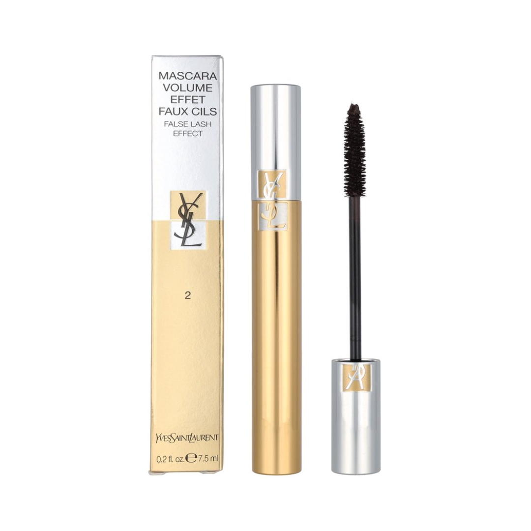 YSL Volume Effet Faux Cils Mascara 7,5 ml – 02 Brun Généreux – Dames